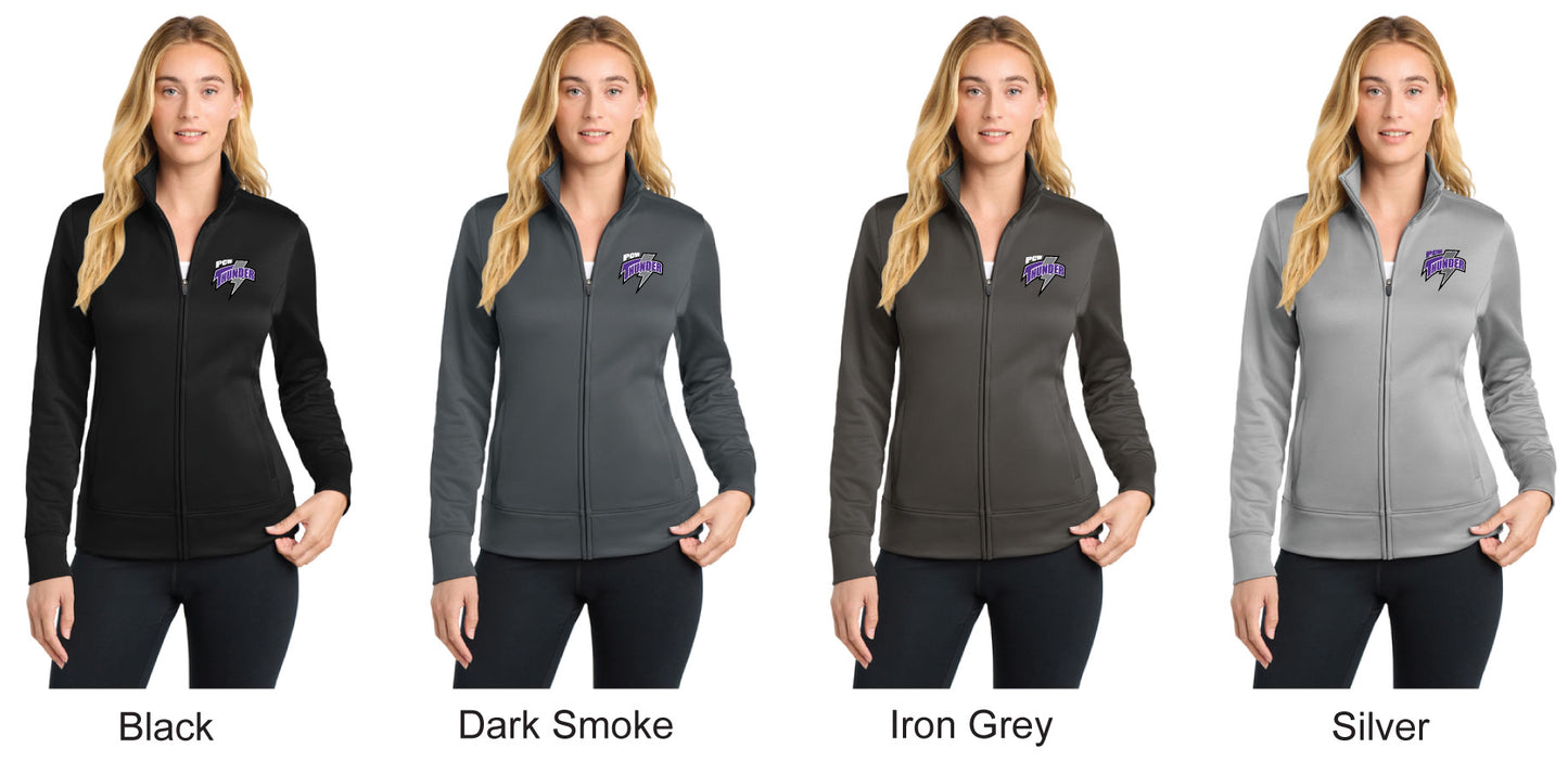 Sport-Tek® Women's Sport-Wick® Fleece Full-Zip Jacket