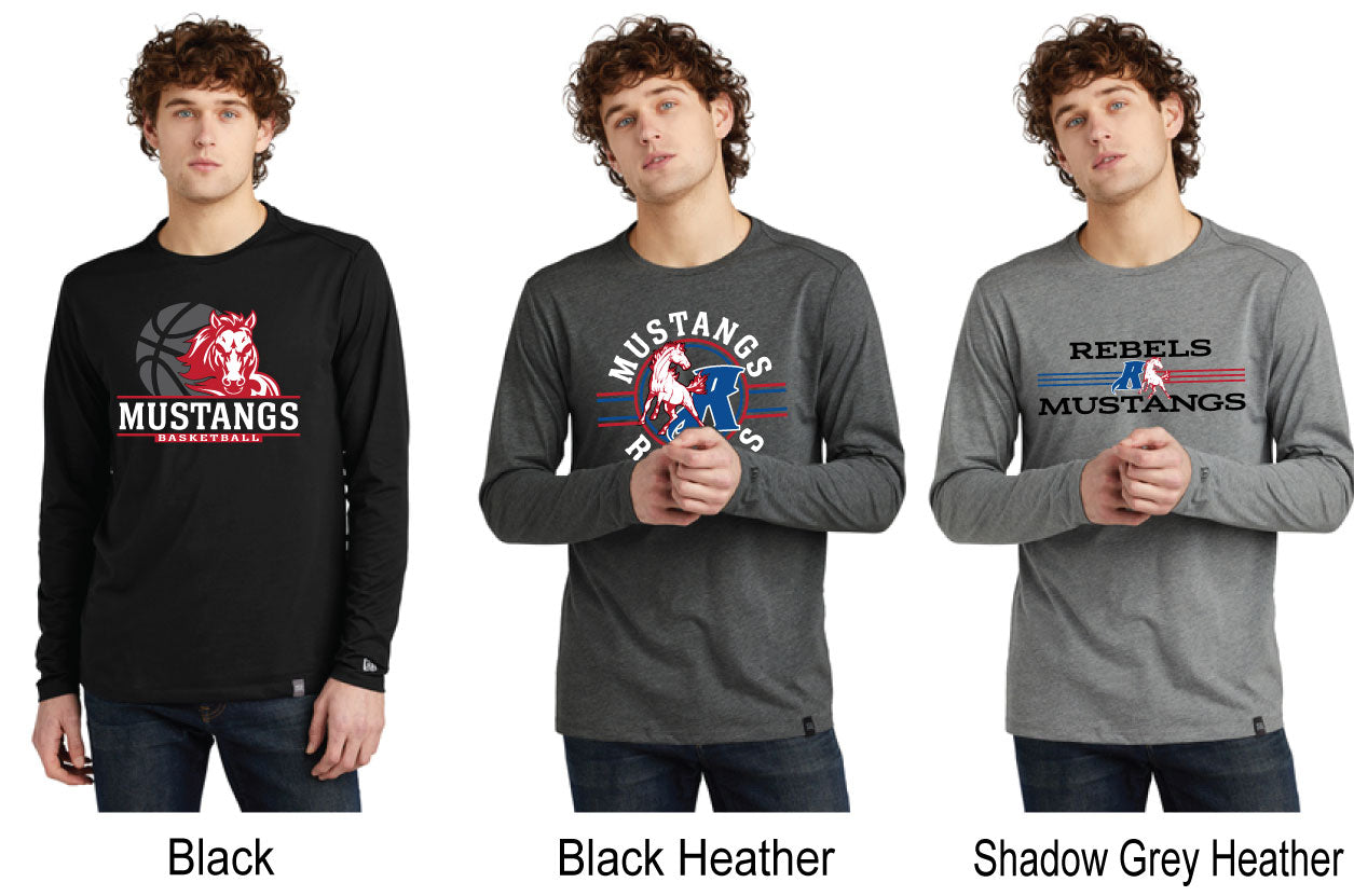 New Era® Heritage Blend Long Sleeve Crew Tee