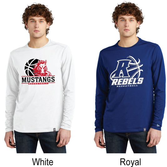 New Era® Heritage Blend Long Sleeve Crew Tee