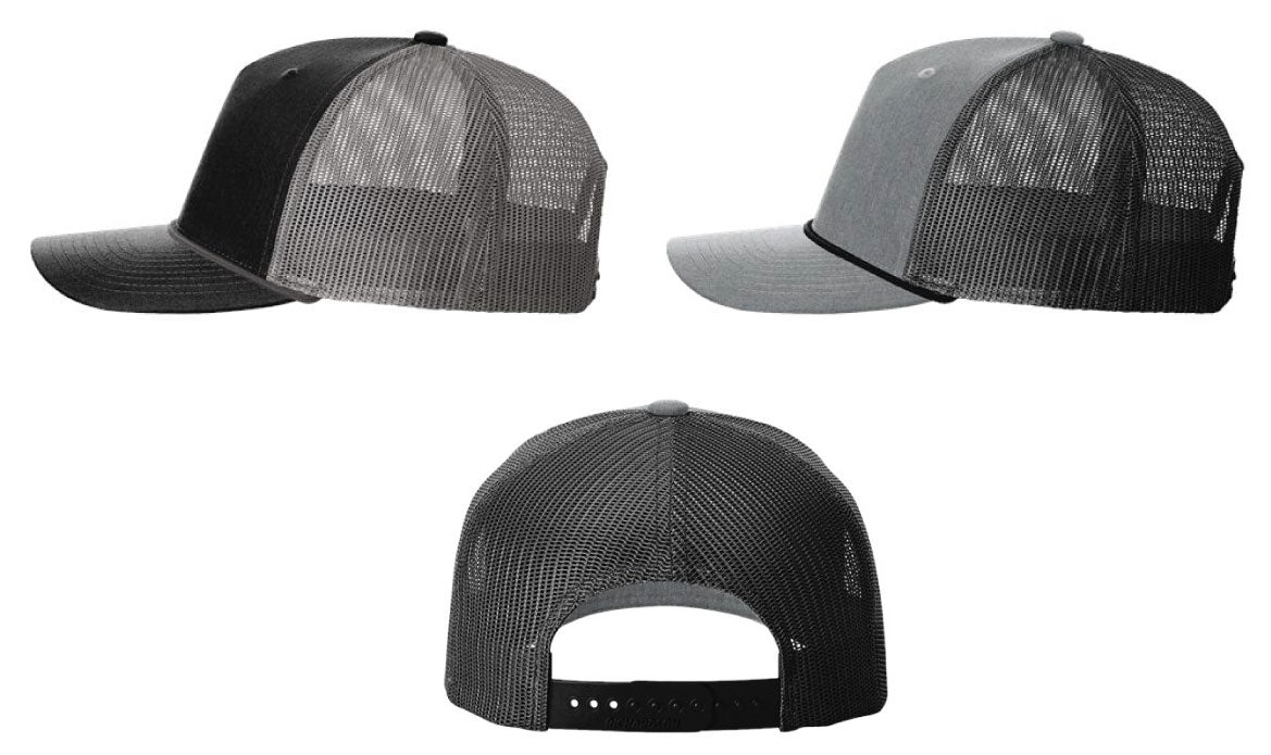 Richardson Five-Panel Trucker with Rope Cap
