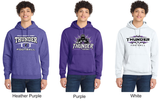 Port & Co® Core Fleece Pullover Hooded Sweatshirt