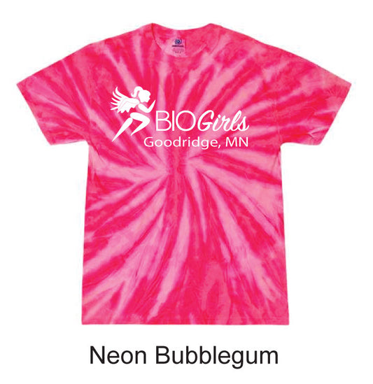 Colortone Unisex Youth and Adult Multi-Color Tie-Dyed T-Shirt