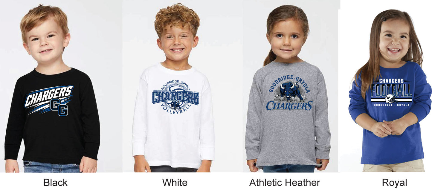 Rabbit Skins - Toddler Fine Jersey Long Sleeve Tee