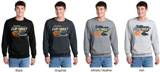 Port & Co™ Core Fleece Crewneck Pocket Sweatshirt