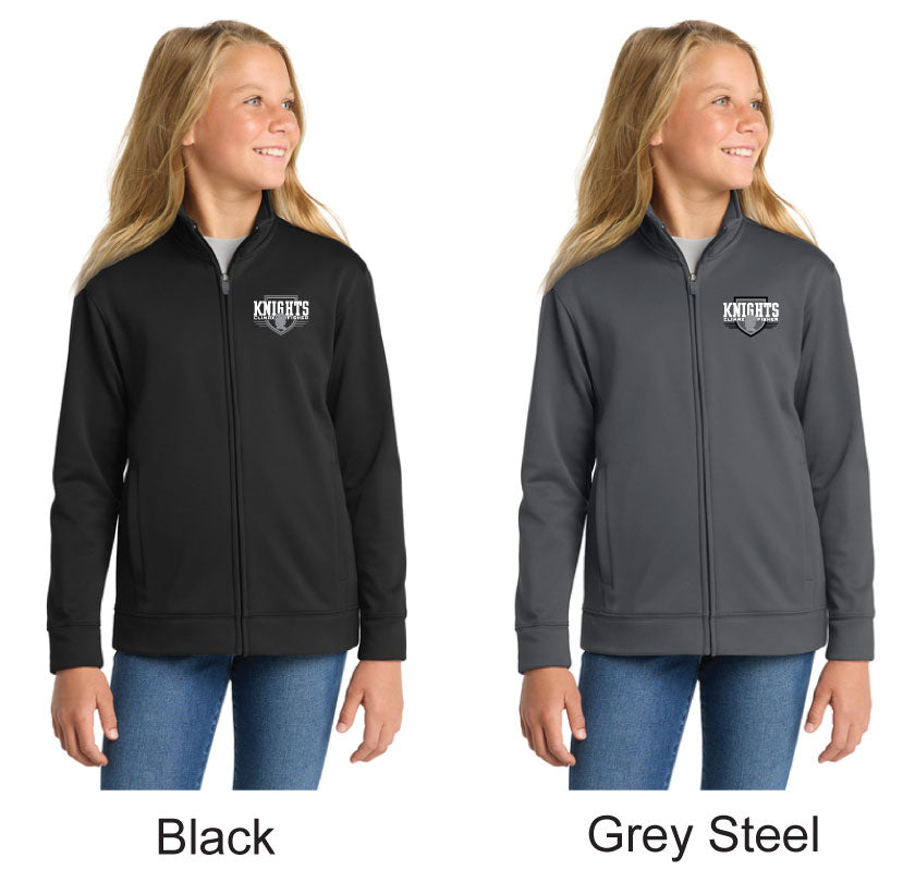 Knights Sport-Tek® Youth Sport-Wick® Fleece Full-Zip Jacket