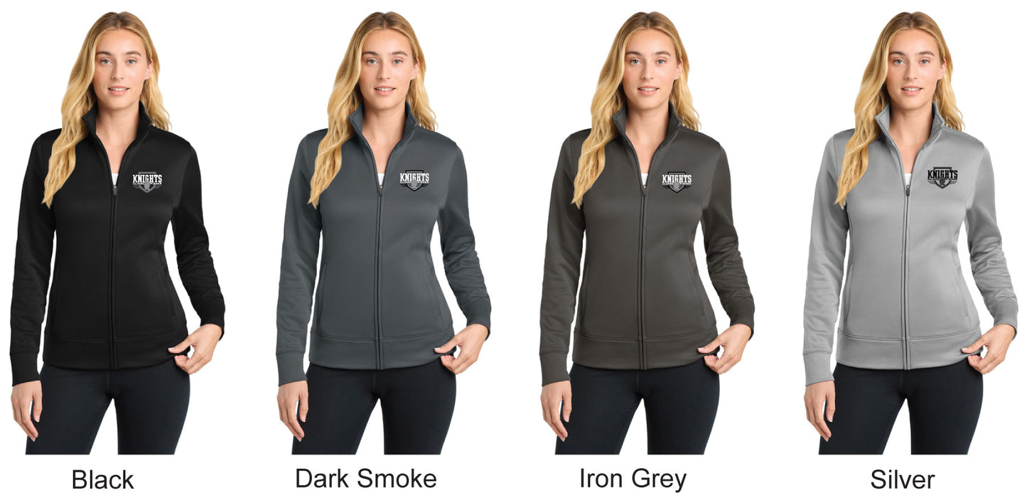 Knights Sport-Tek® Women's Sport-Wick® Fleece Full-Zip Jacket