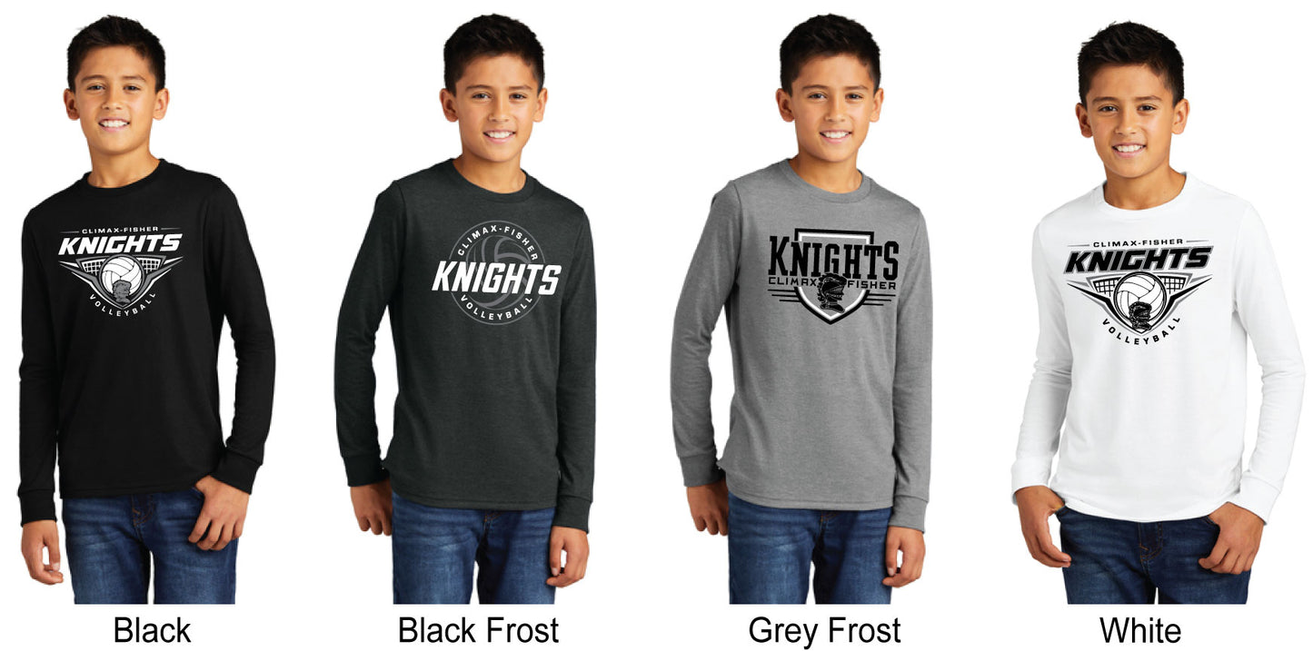 District® Youth Perfect Tri® Long Sleeve Tee