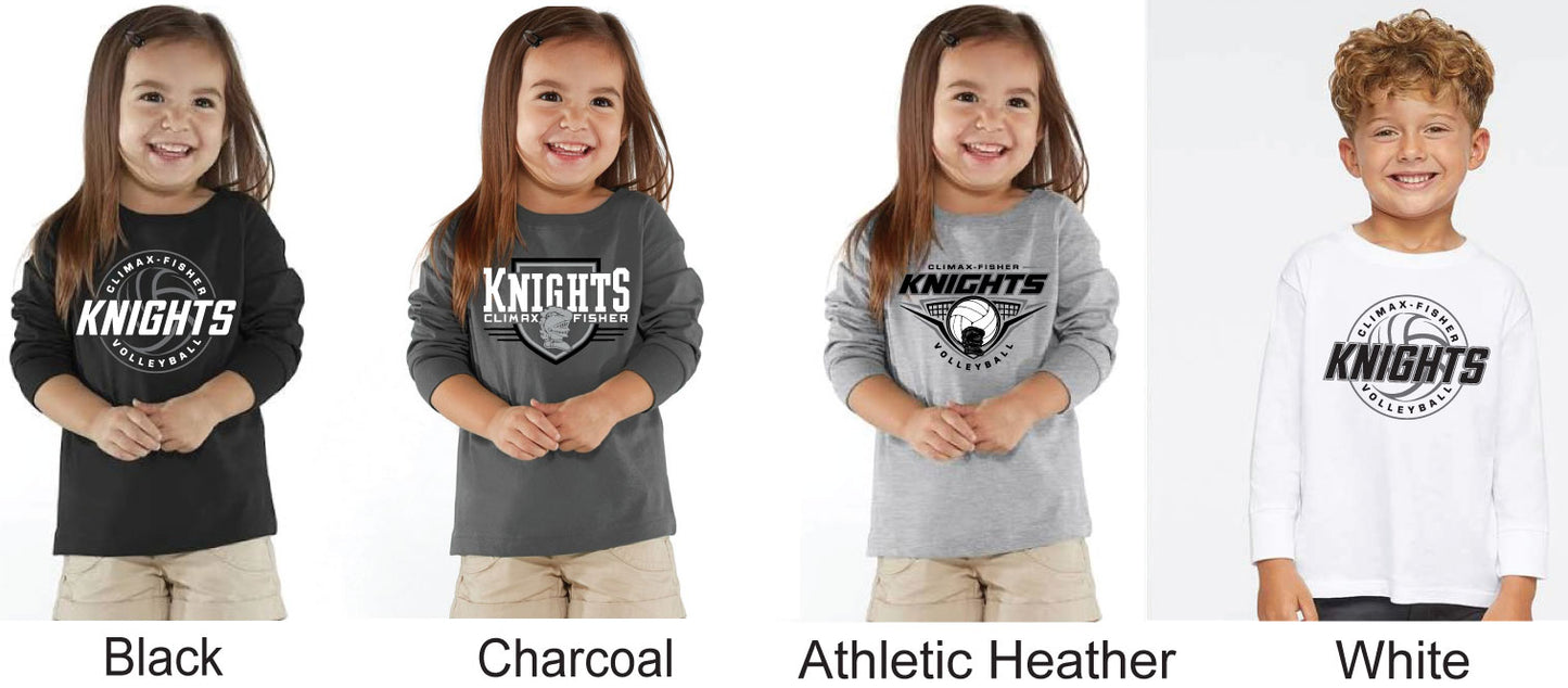 Rabbit Skins Toddler Fine Jersey Long Sleeve Tee
