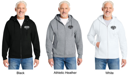 Knights Port & Co® Core Fleece Full-Zip Hooded Sweatshirt