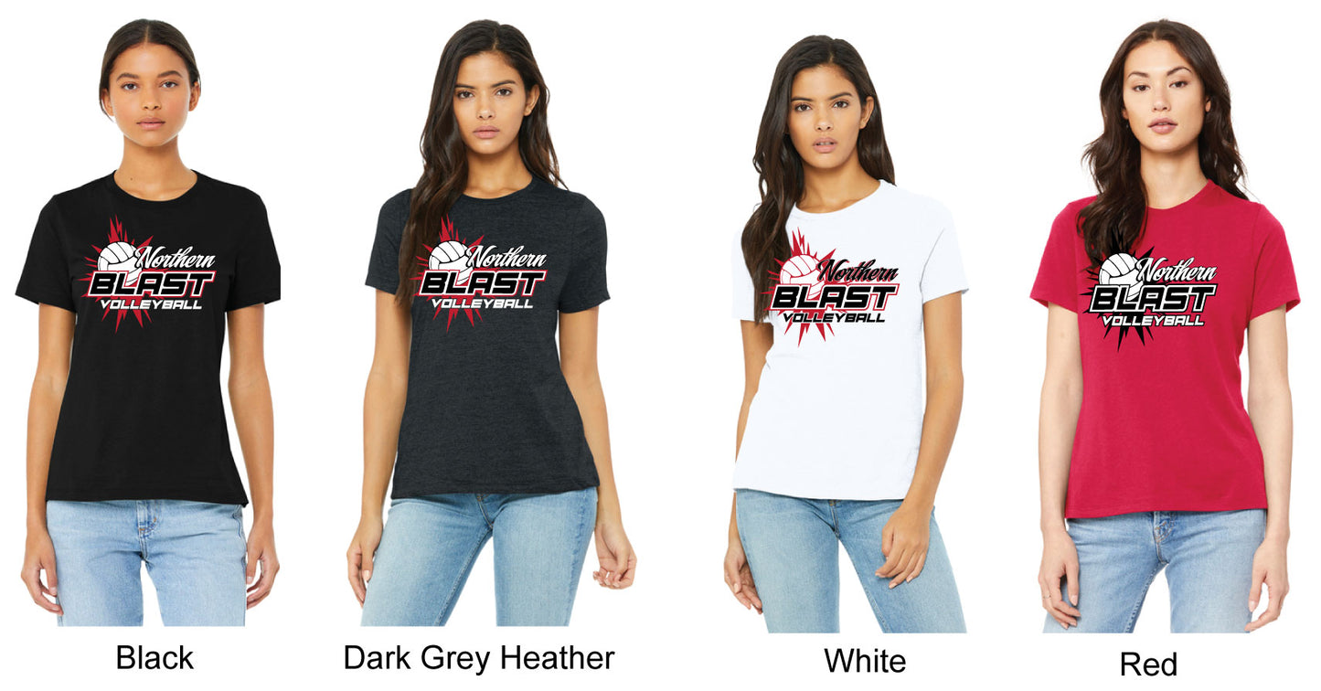 Bella + Canvas - Womens Relaxed Fit Jersey Tee