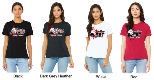 Bella + Canvas - Womens Relaxed Fit Jersey Tee