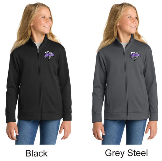 Sport-Tek® Youth Sport-Wick® Fleece Full-Zip Jacket