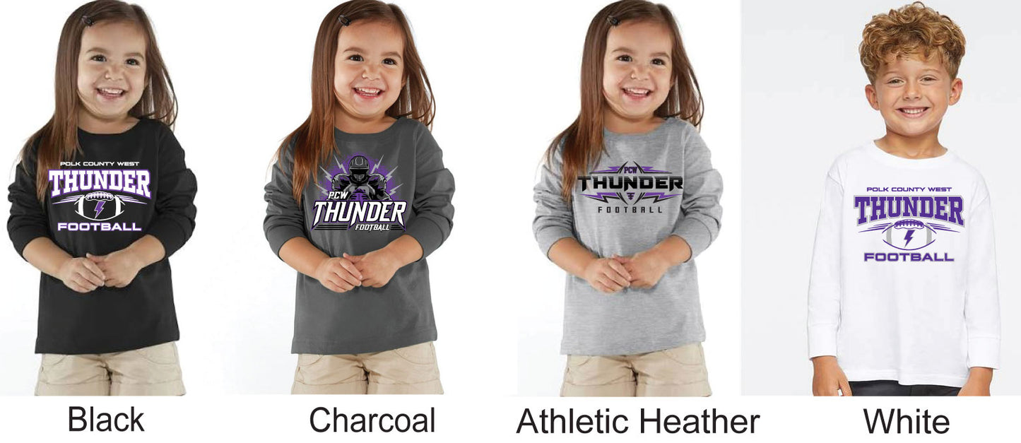 Rabbit Skins Toddler Fine Jersey Long Sleeve Tee