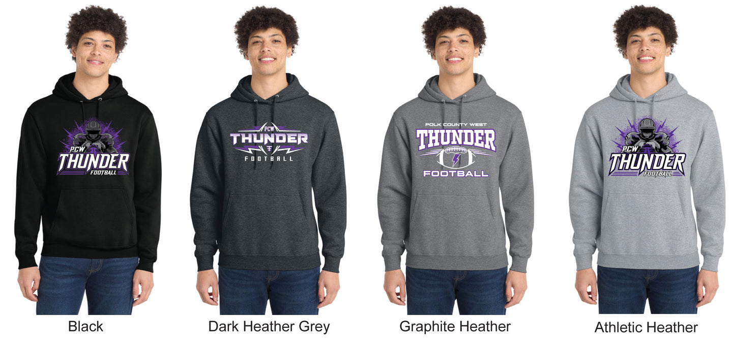 Port & Co® Core Fleece Pullover Hooded Sweatshirt