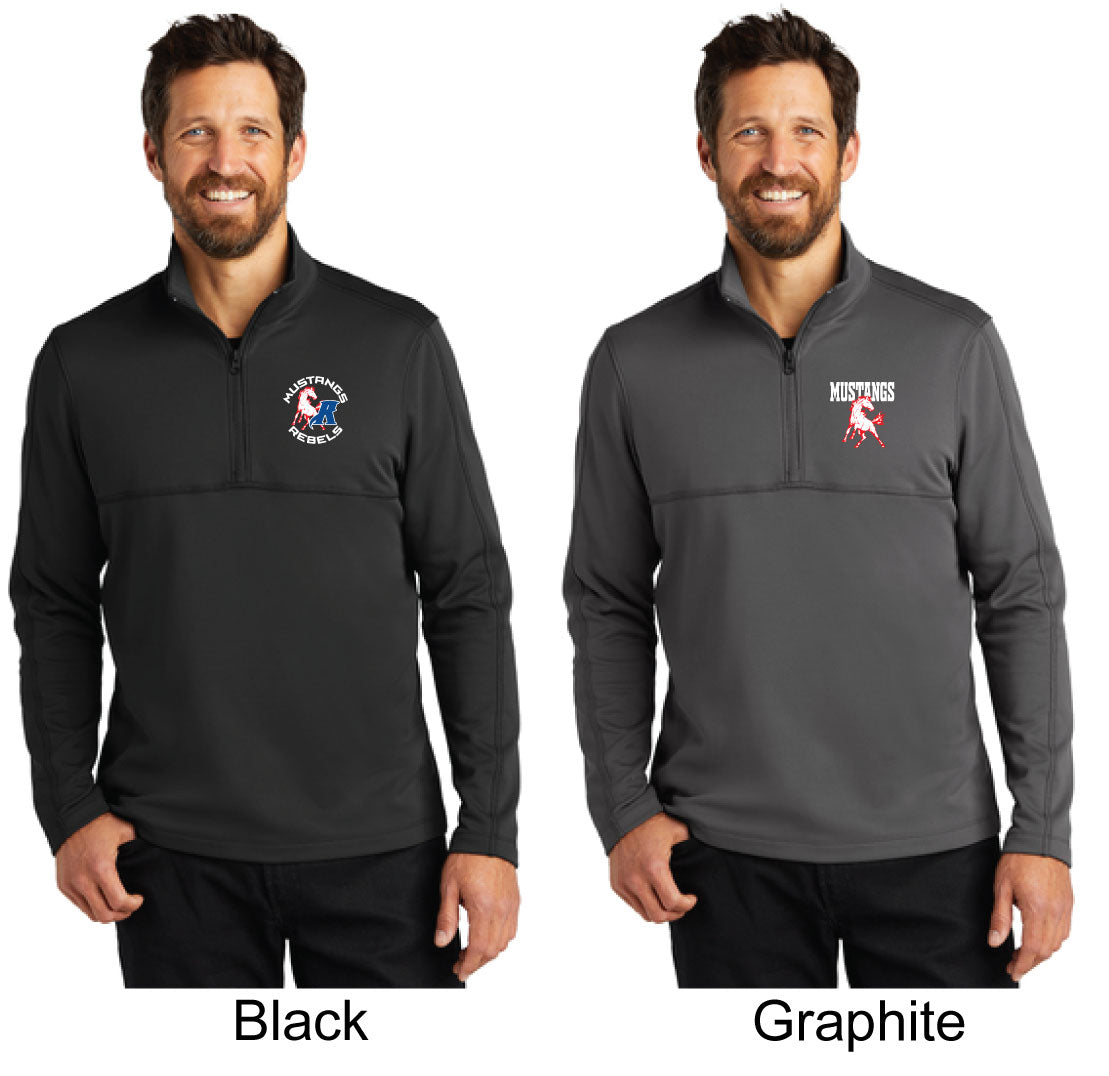 Port Authority® Smooth Fleece 1/4-Zip