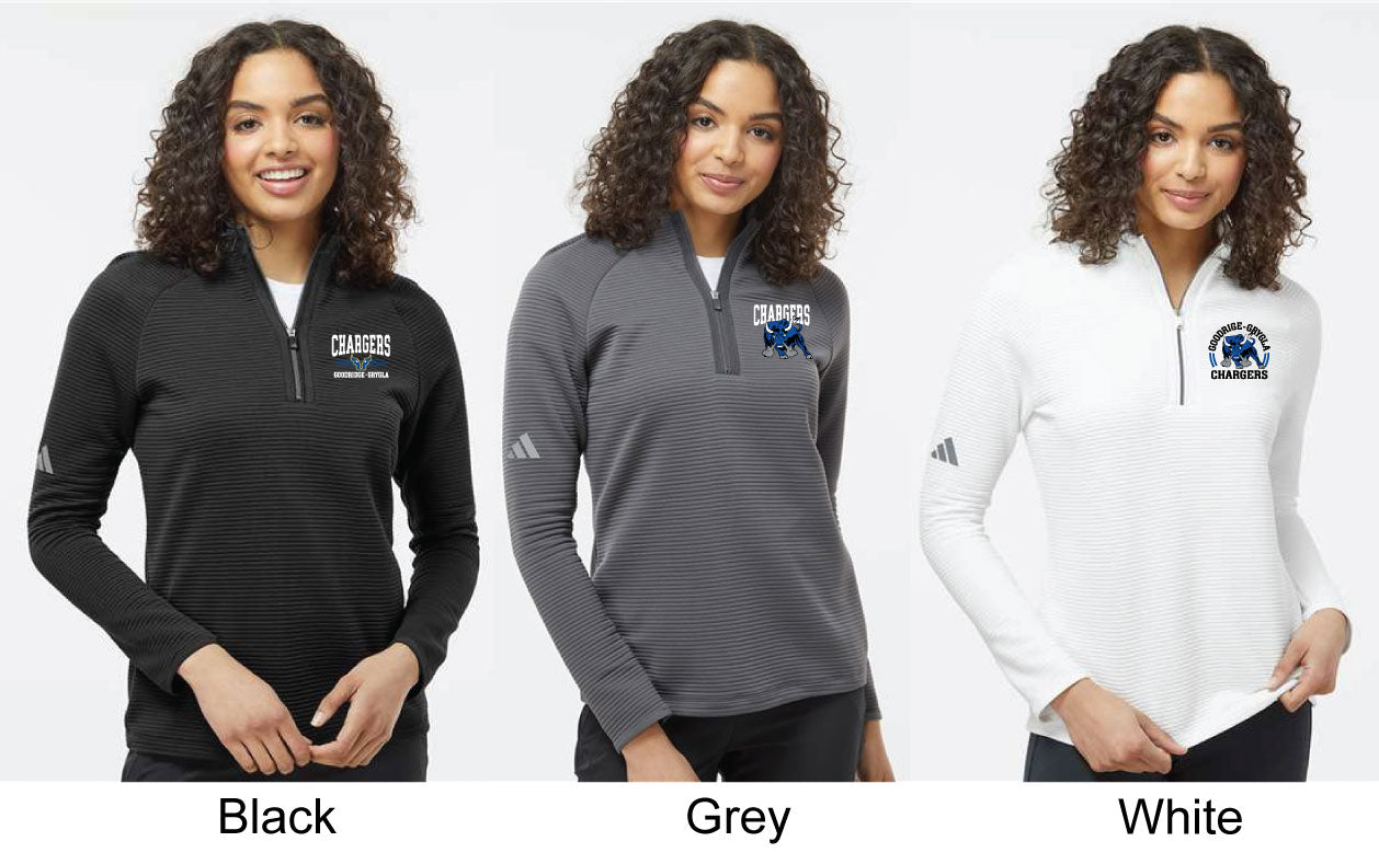 Adidas - Womens Spacer Quarter-Zip Pullover